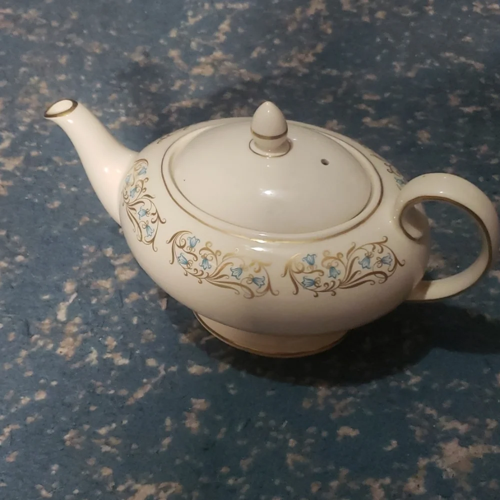 Vtg Antique Teapot Signed #1817 England